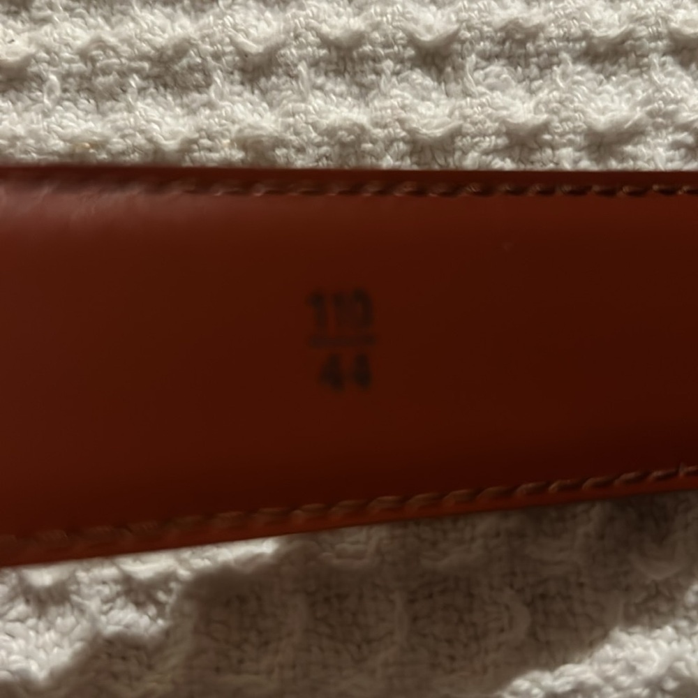 Louis Vuitton Men’s 44 Brown Epi Leather Belt / New Never Used  / Made in Spain - Picture 5 of 6